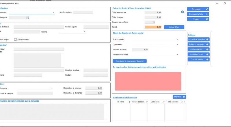 Nouvelle fiche Scolar Fonds Social